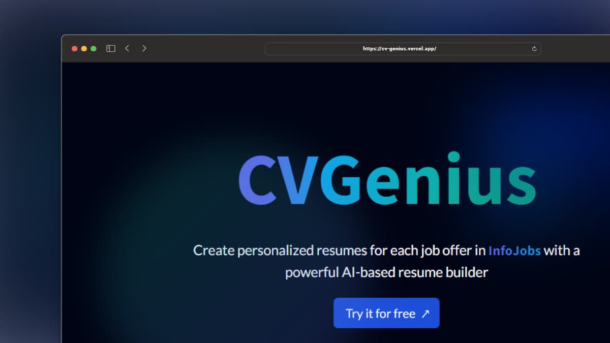 CVGenius